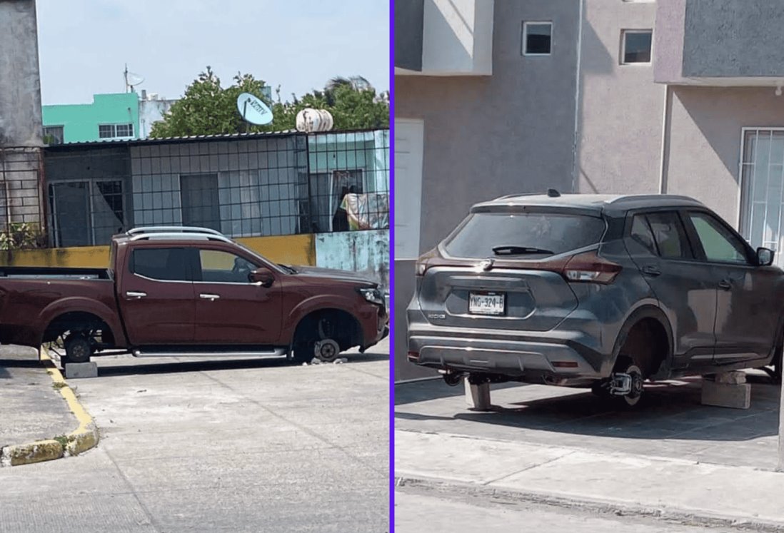 Estos son los fraccionamientos de Veracruz en donde se han robado autopartes