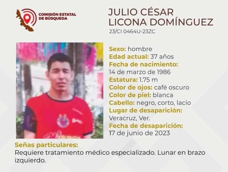 Desaparece hombre en la ciudad de Veracruz