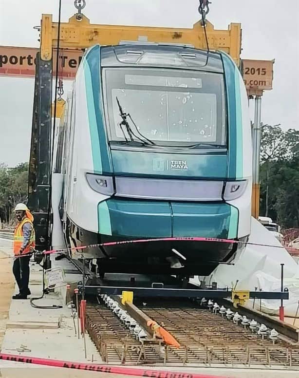 Llega primer vagón del Tren Maya a Quintana Roo | VIDEO