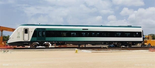 Llega primer vagón del Tren Maya a Quintana Roo | VIDEO