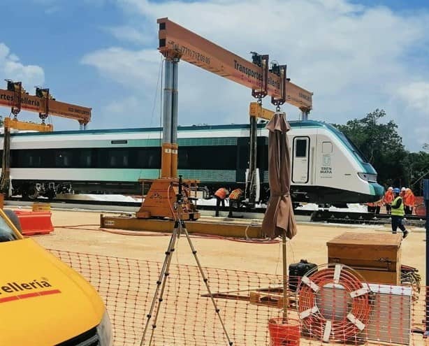 Llega primer vagón del Tren Maya a Quintana Roo | VIDEO