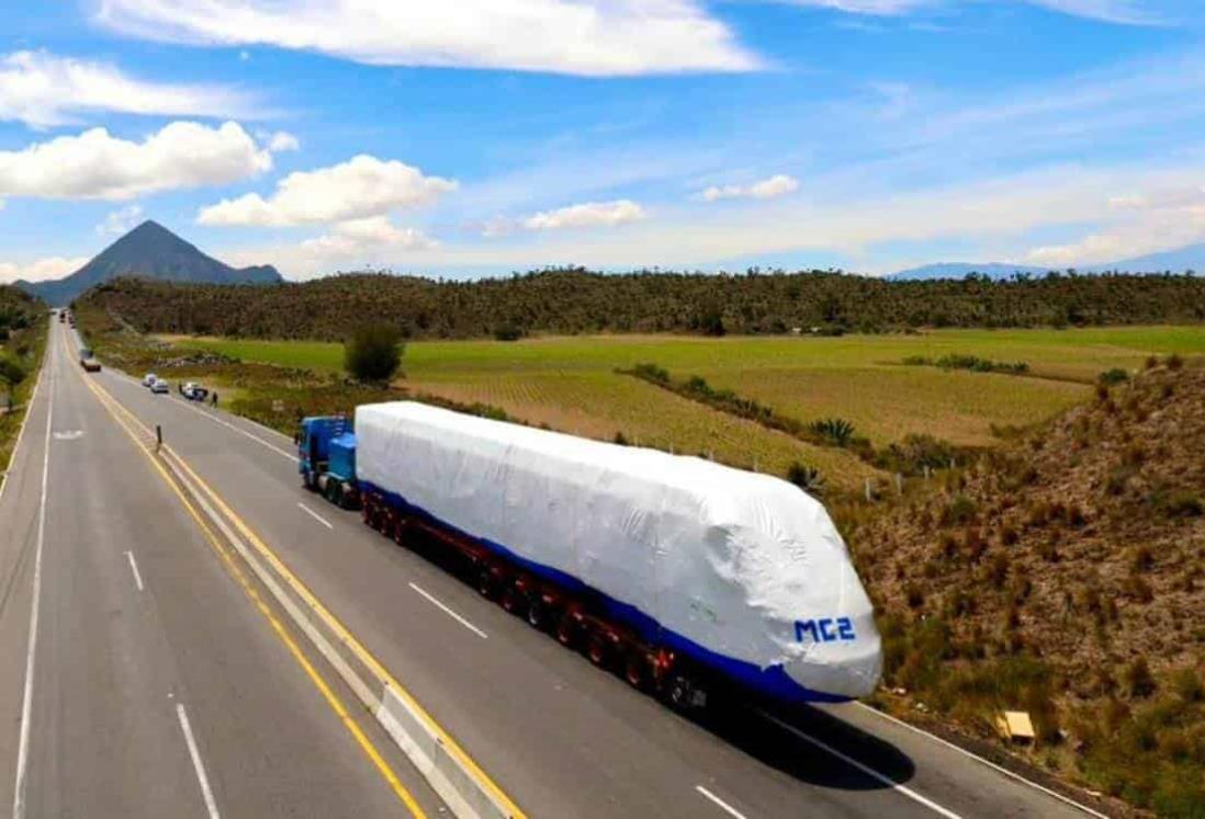 Llega primer vagón del Tren Maya a Quintana Roo | VIDEO