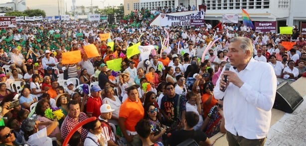 Monumental apoyo del sur para Adán y Sergio