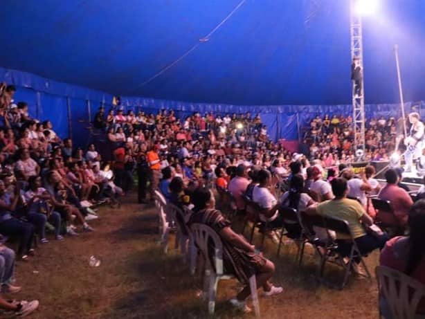 Niños de Alvarado disfrutan de función de circo gratis