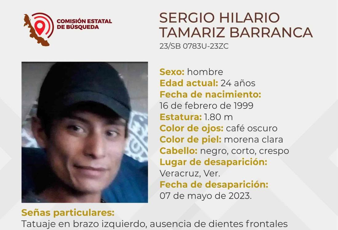 Buscan a Sergio Hilario Tamariz, desaparecido en Veracruz