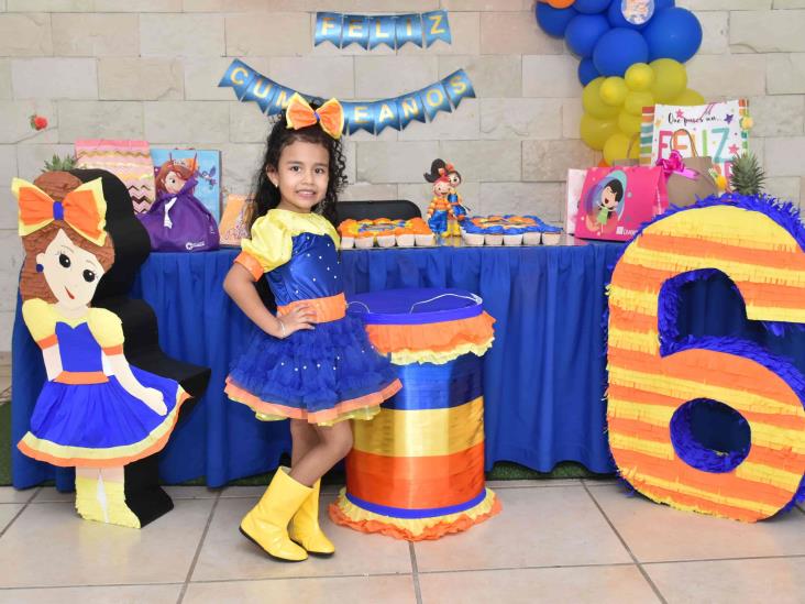 Itzayana Parra Figueroa es celebrada por sus 6 años de vida