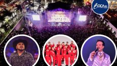 David Zahan, El Mimoso y La Arrolladora en fiestas de Santa Ana 2023 | VIDEO