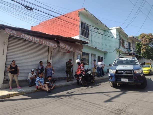 Motociclista atropella a niño en colonia de Veracruz
