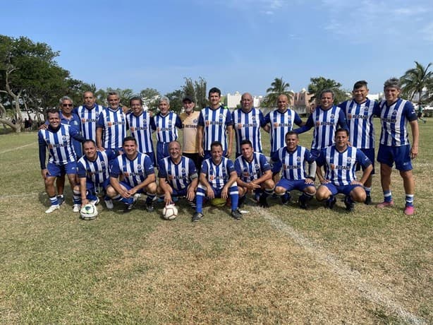 Hay campeones de Copa en la Liga Veteranos