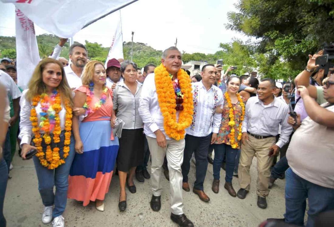 Caciques y marginación no caben más en Guerrero, advierte Adán Augusto López Hernández