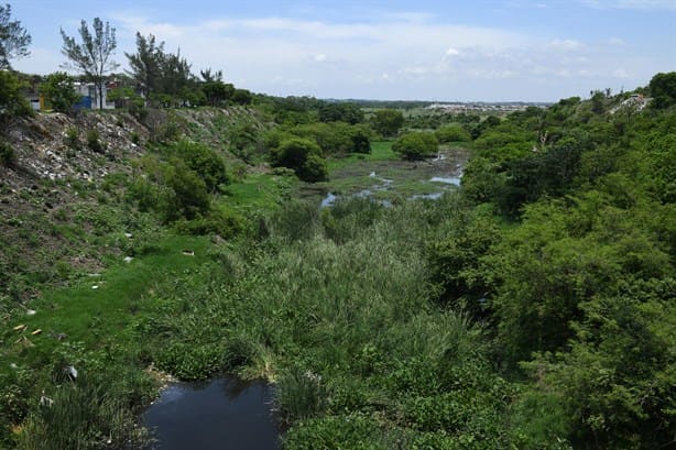 Río Medio, al borde de la extinción por relleno y construcción de vivienda en Veracruz