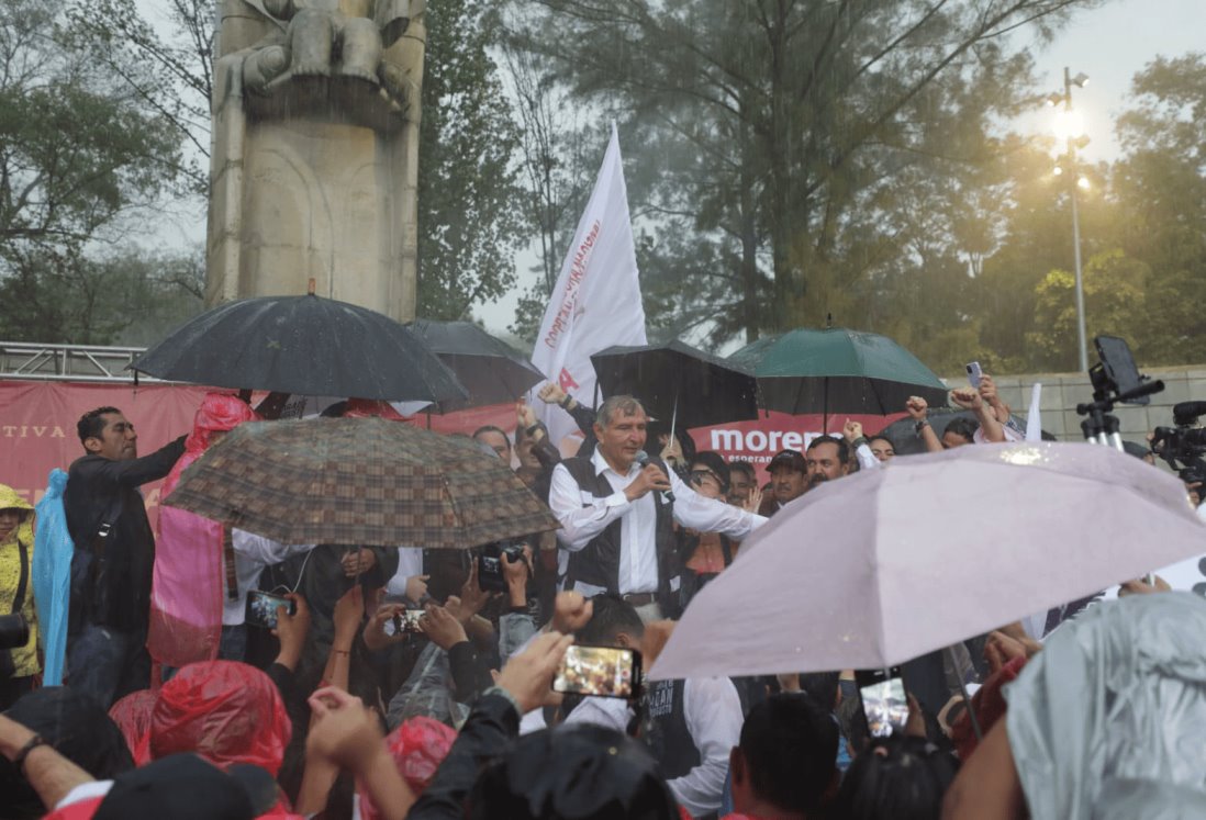 Adán Augusto López Hernández llama a seguir engrandeciendo a la Ciudad de México