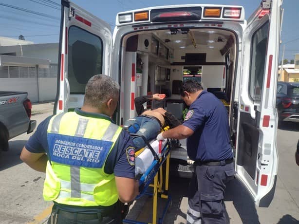 Arrollan a motociclista en el fraccionamiento Virginia, en Boca del Río