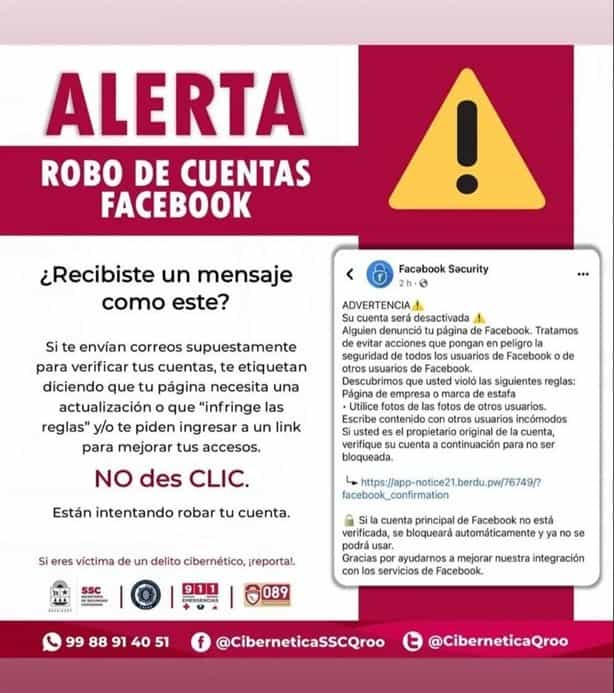 Alertan por robo de cuentas de Facebook; así puedes evitarlo