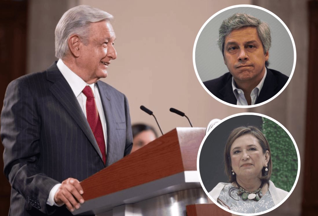 AMLO reta a Claudio X. González a investigar a Xóchitl Gálvez por presunta corrupción