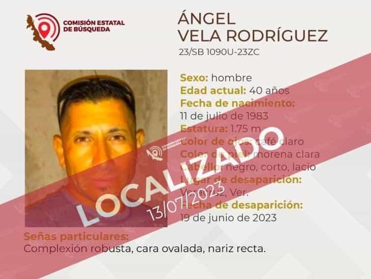 Localizan a Ángel Vela en Veracruz, tenía reporte de desaparición desde junio