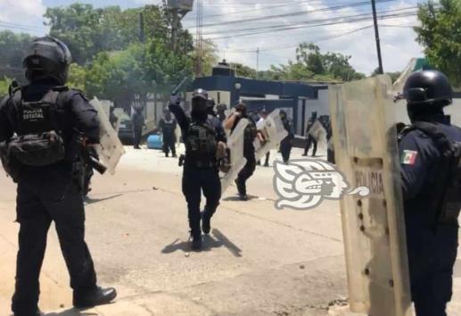 Varios detenidos tras protesta contra SSP en Poza Rica (+Video)