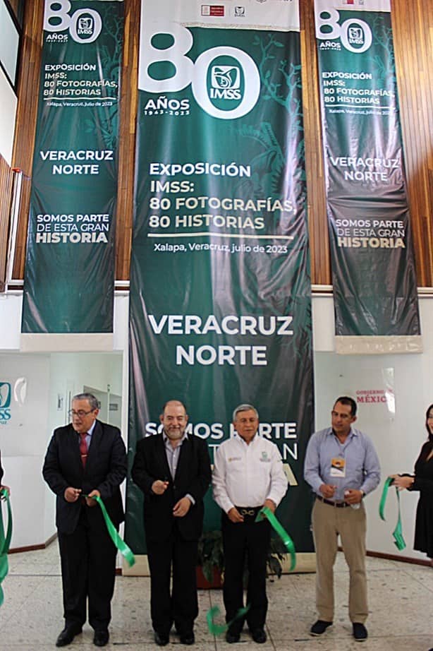 IMSS de Veracruz Norte celebra 80 años del Seguro Social con exposición fotográfica