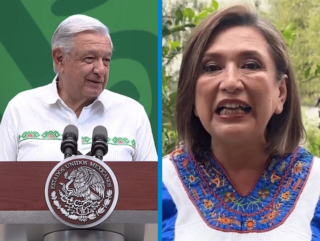 AMLO acusa a Xóchitl Gálvez de recibir contratos millonarios