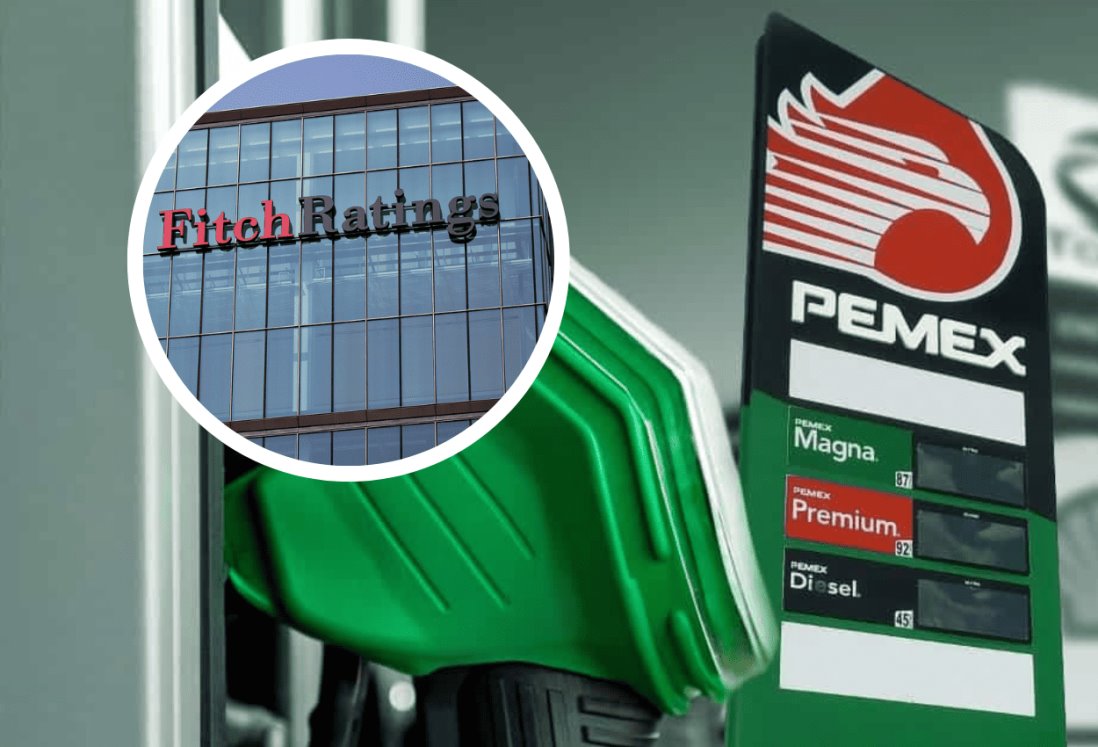 Fitch rebaja calificación crediticia de Pemex