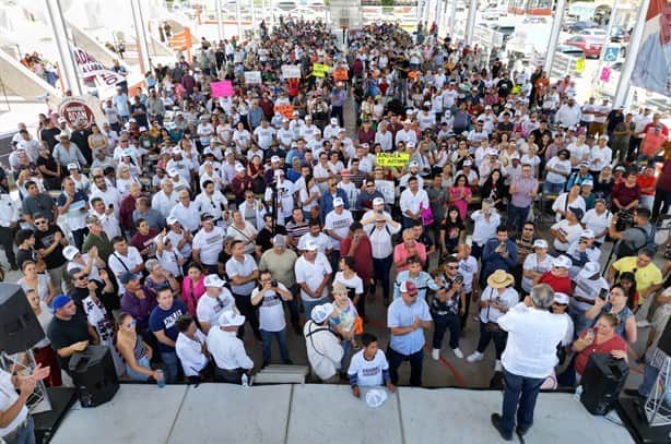 Sólo AMLO, desde Cárdenas, se ha ocupado por atender a los más desprotegidos: Adán Augusto