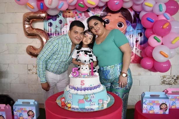 Danna Gamboa Zavala cumple 5 años de feliz vida