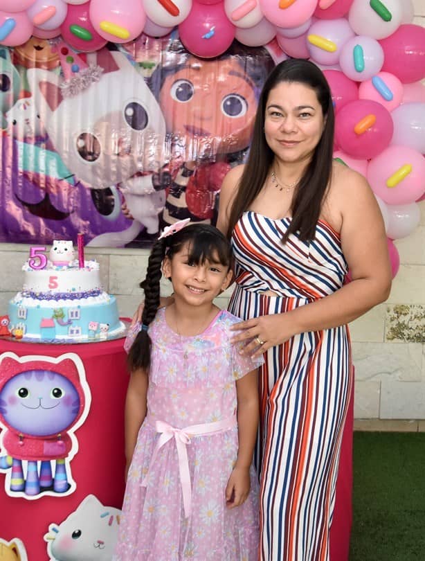 Danna Gamboa Zavala cumple 5 años de feliz vida