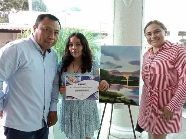 Alumnos del Taller de Pintura ‘Creando Artistas’ realizan exposición colectiva