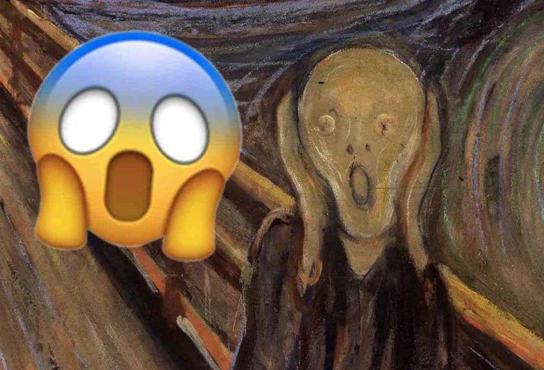 ¿Sabías que hay un emoji parecido a una pintura de Munch?