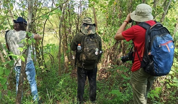 Impulsan observatorio de aves en la rivera del río Atliyac, en Paso de Ovejas