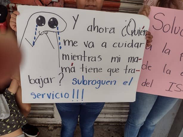 Por esta razón 100 niños se quedaron sin guardería del ISSSTE en Veracruz