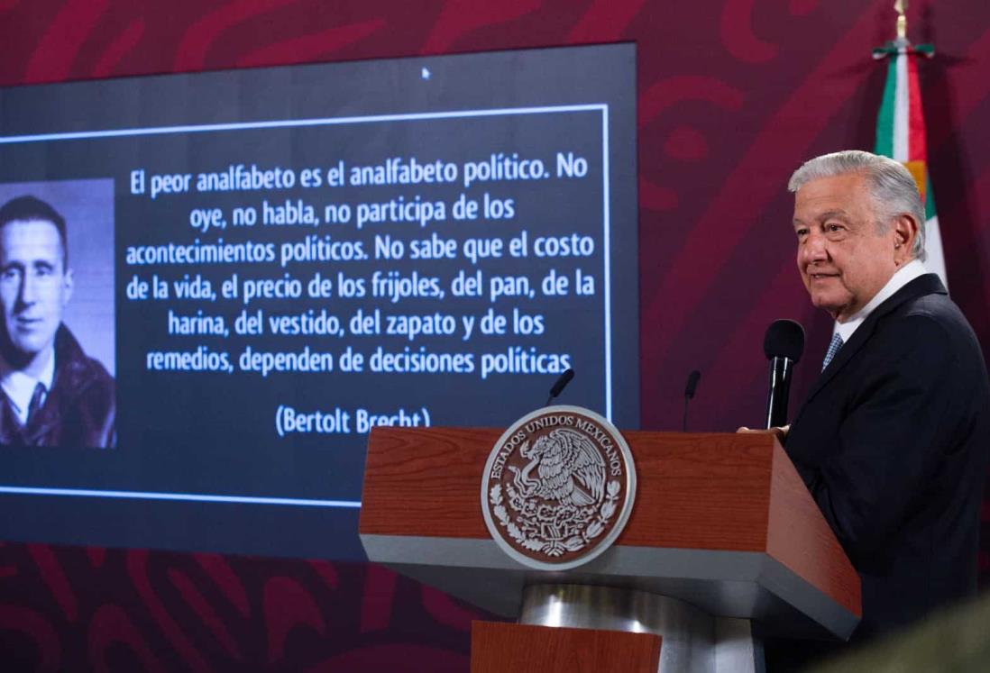 “No lo digo yo”; la nueva sección en la mañanera de AMLO