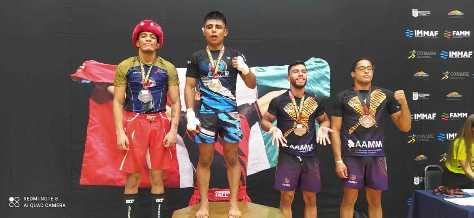 Ganan atletas veracruzanos torneo de Artes Marciales en Monterrey