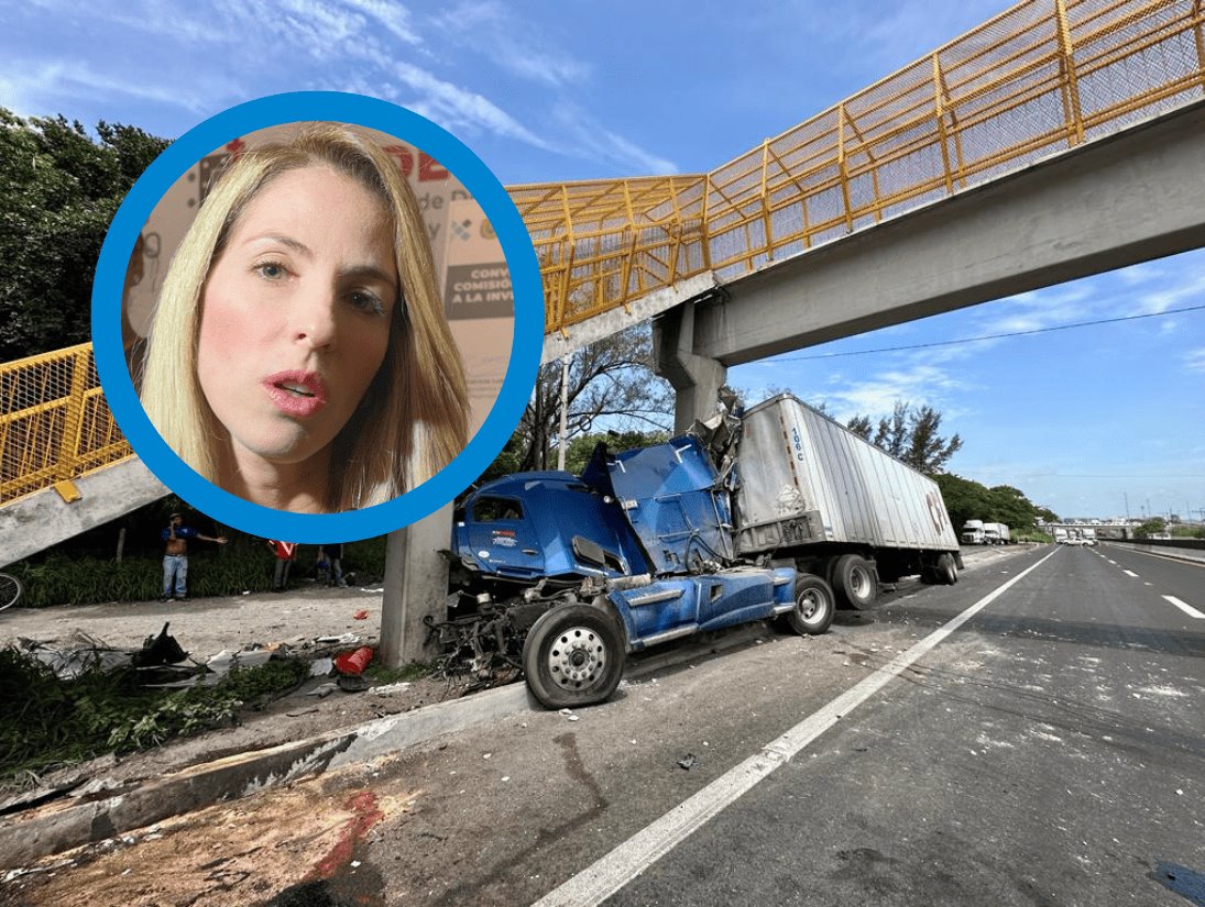 Puente peatonal de colonia Renacimiento será retirado: Patricia Lobeira