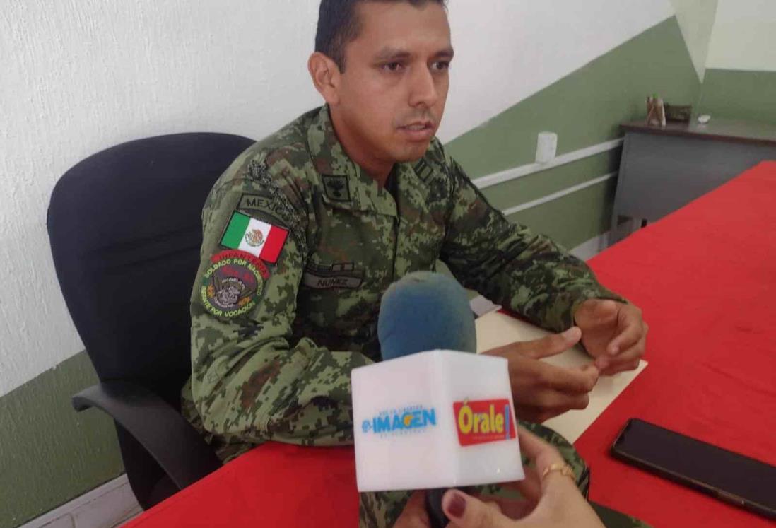 Sedena reutiliza la quinta parte de sus municiones en Veracruz