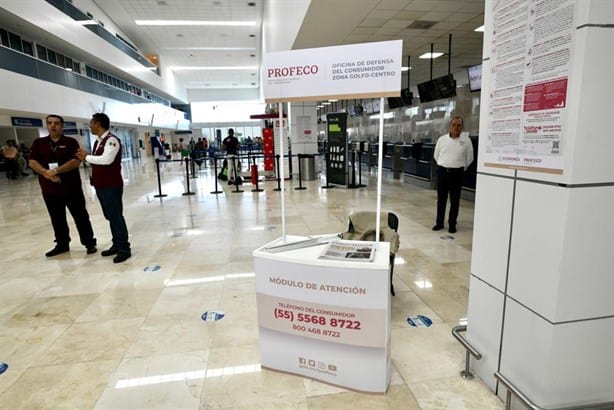 Profeco arranca el “Operativo Vacacional de Verano 2023” en el Aeropuerto de Veracruz