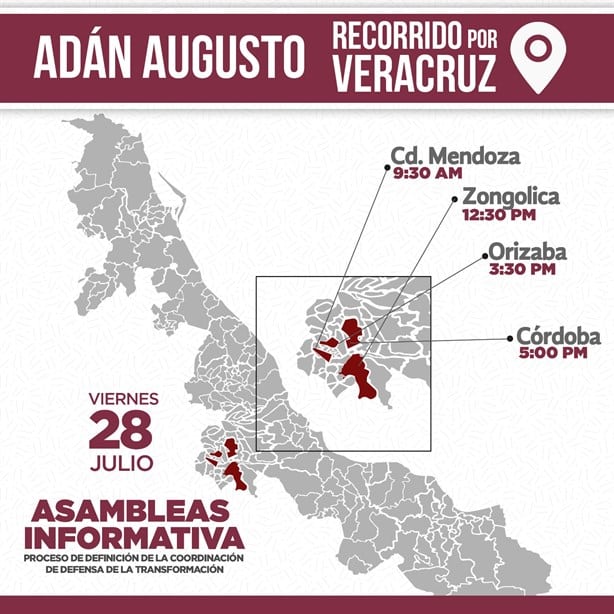 Adán Augusto en las altas montañas el viernes 28 de julio: Sergio Gutiérrez Luna
