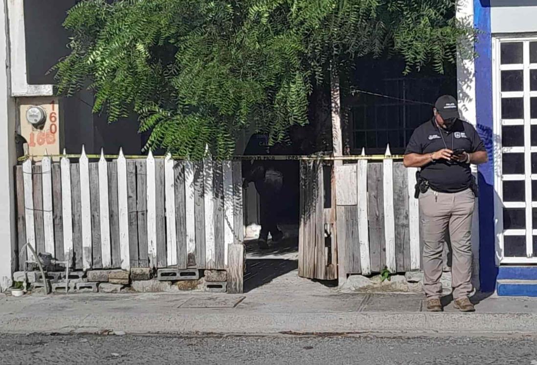 Fallece abuelito en su casa en fraccionamiento en Hacienda de Sotavento, en Veracruz