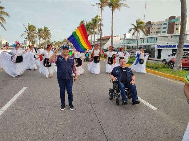 La Comunidad, aliados y asociaciones civiles integraron la XII Marcha LGBTQ+ Veracruz-Boca del Río 2023