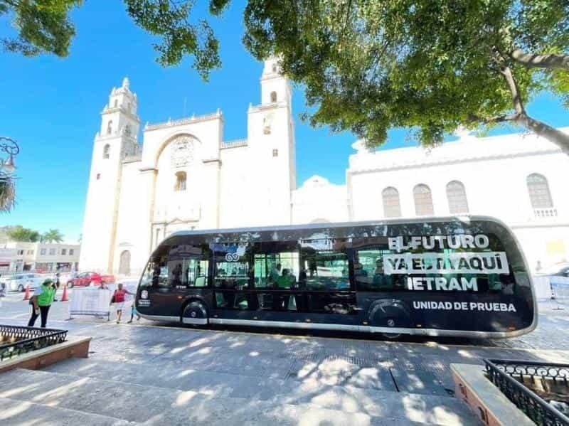 IETRAM: la primera ruta eléctrica del sureste de México