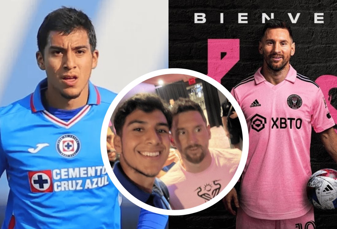 Conoce al futbolista de Veracruz que se volvió viral por tomarse foto con Messi