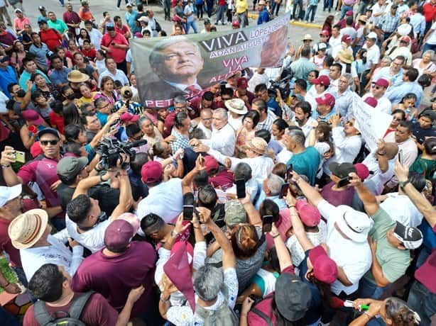 Adán Augusto López Hernández cumple 100 Asambleas Informativas en su recorrido nacional