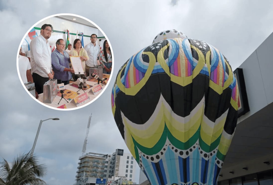 Invitan al Festival Internacional de Globos de Papel 2023 en San Andrés Tuxtla 