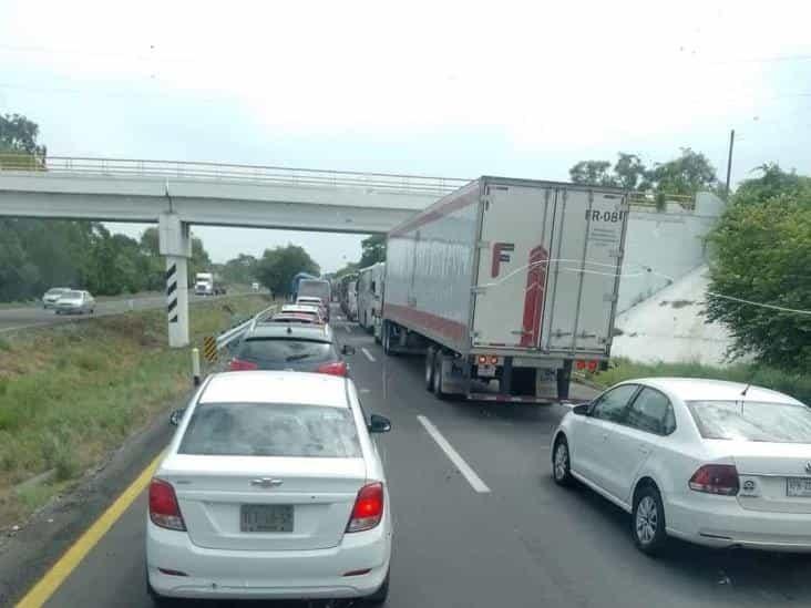 La caseta de Paso del Toro y el caos vial en Veracruz