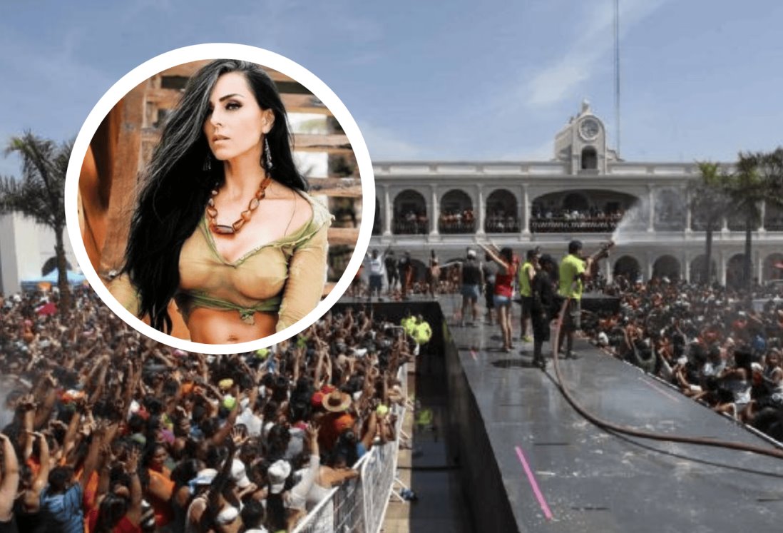 Todo listo para la visita de Ivonne Montero, madrina de las Fiestas de Santa Ana 2023 en Boca del Río|VIDEO