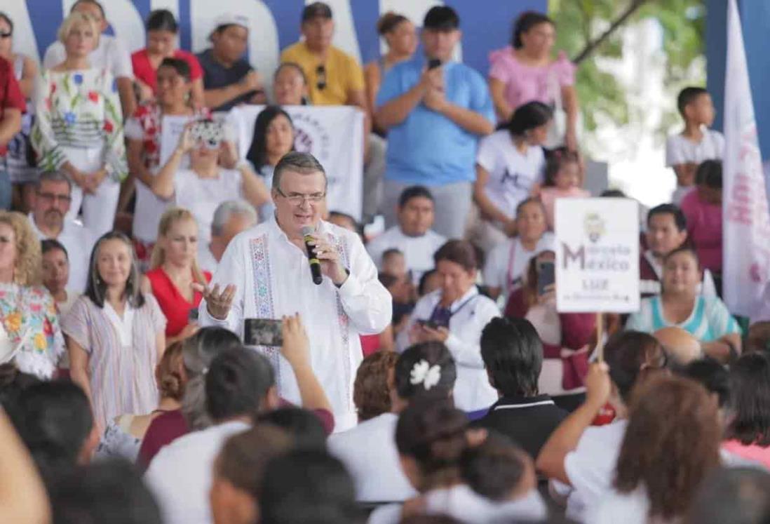 En cinco años la 4T ha logrado lo que el PRI y el PAN no pudieron en 90: Marcelo Ebrard