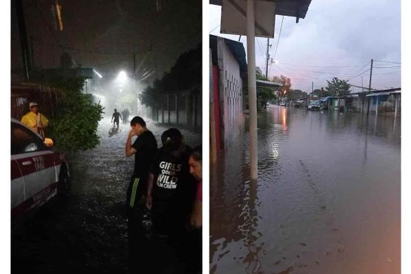 ´Lluvias atípicas´ y basura causaron inundación en Minatitlán
