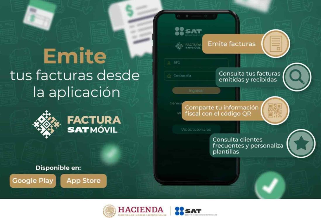 Envía facturas desde tu celular con SAT Móvil: te decimos cómo usar la app