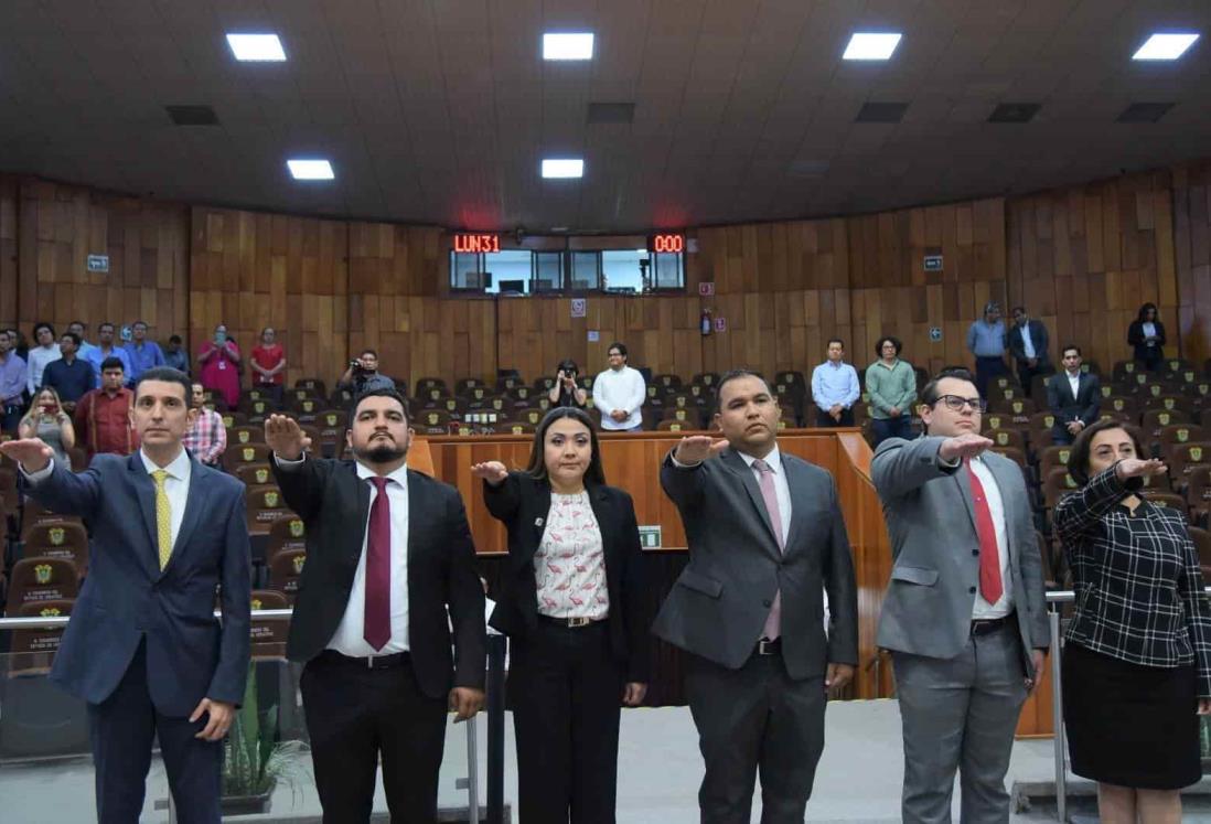 Rinden protesta titulares de OIC de organismos autónomos y Congreso de Veracruz