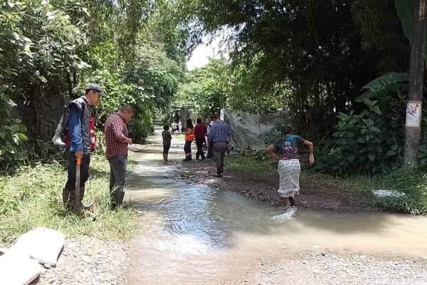Colonos exigen solución ante inundaciones recurrentes en Ixtaczoquitlán